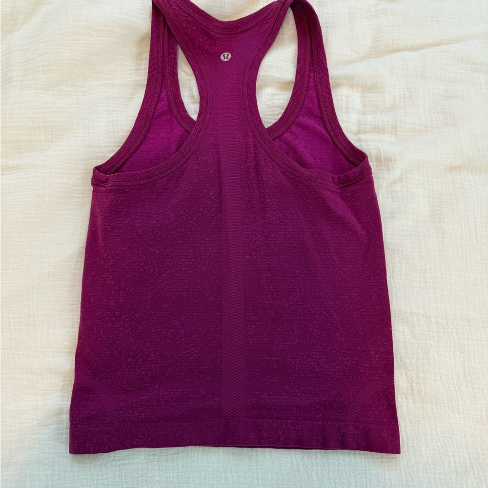 Lululemon Athletica Magenta Racerback Tank Top